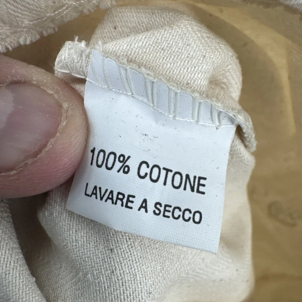 Loro Piana Open Walk Italy Shoe Dust Bag Cotton 15